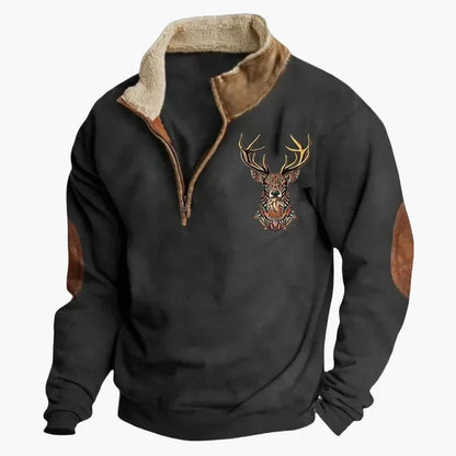 Stylish Pullover Western Look Ethnic Pattern Outdoor