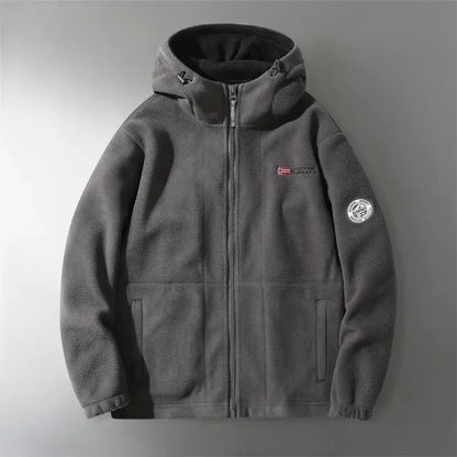 Warme Winterjacke Damen Kapuzenjacke - IdealeKleiden