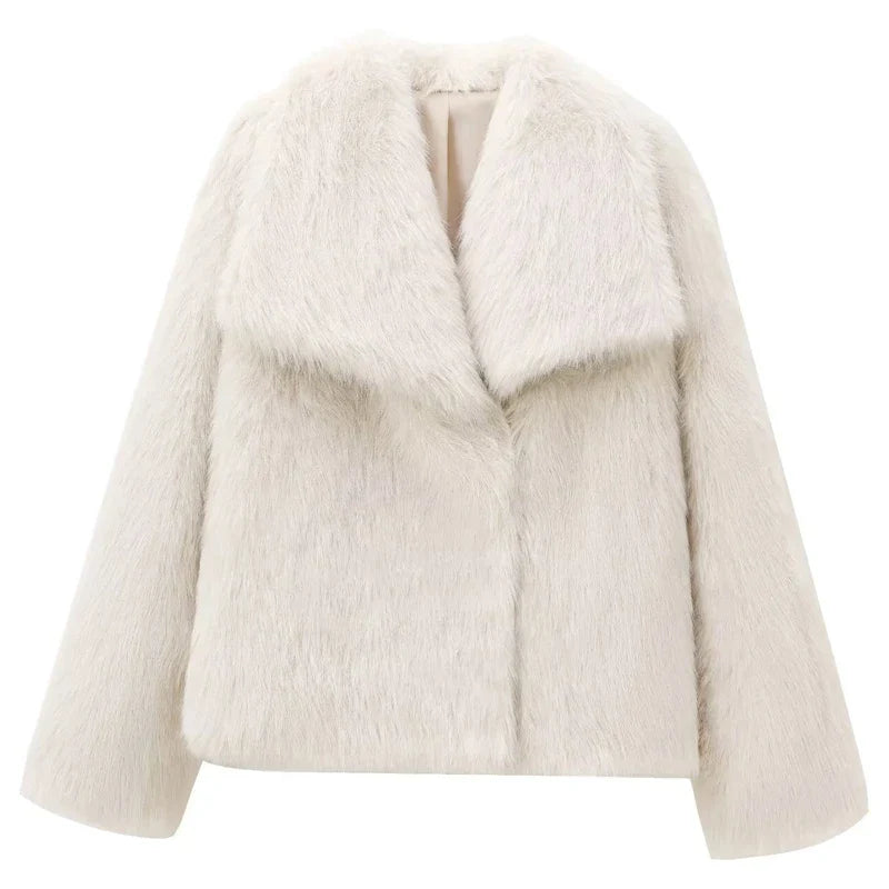 Elegant Women's Jacket Smoky Design