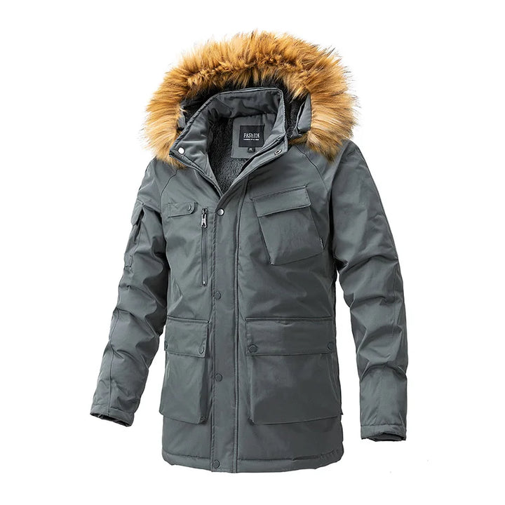 Men's Winter Coat Thick Warm Modern