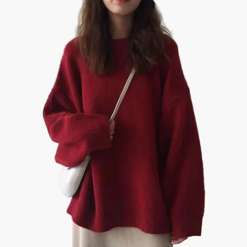 Bequemer Oversize Pullover Warm