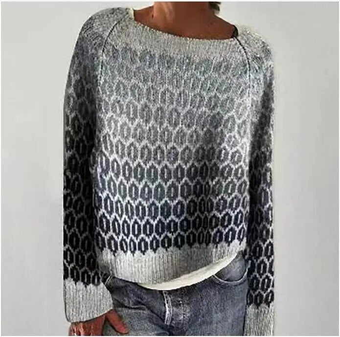 Retro Sweatshirt Stylish Comfortable Women