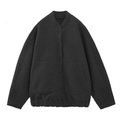 Oversized Chunky Knit Men's Cardigan