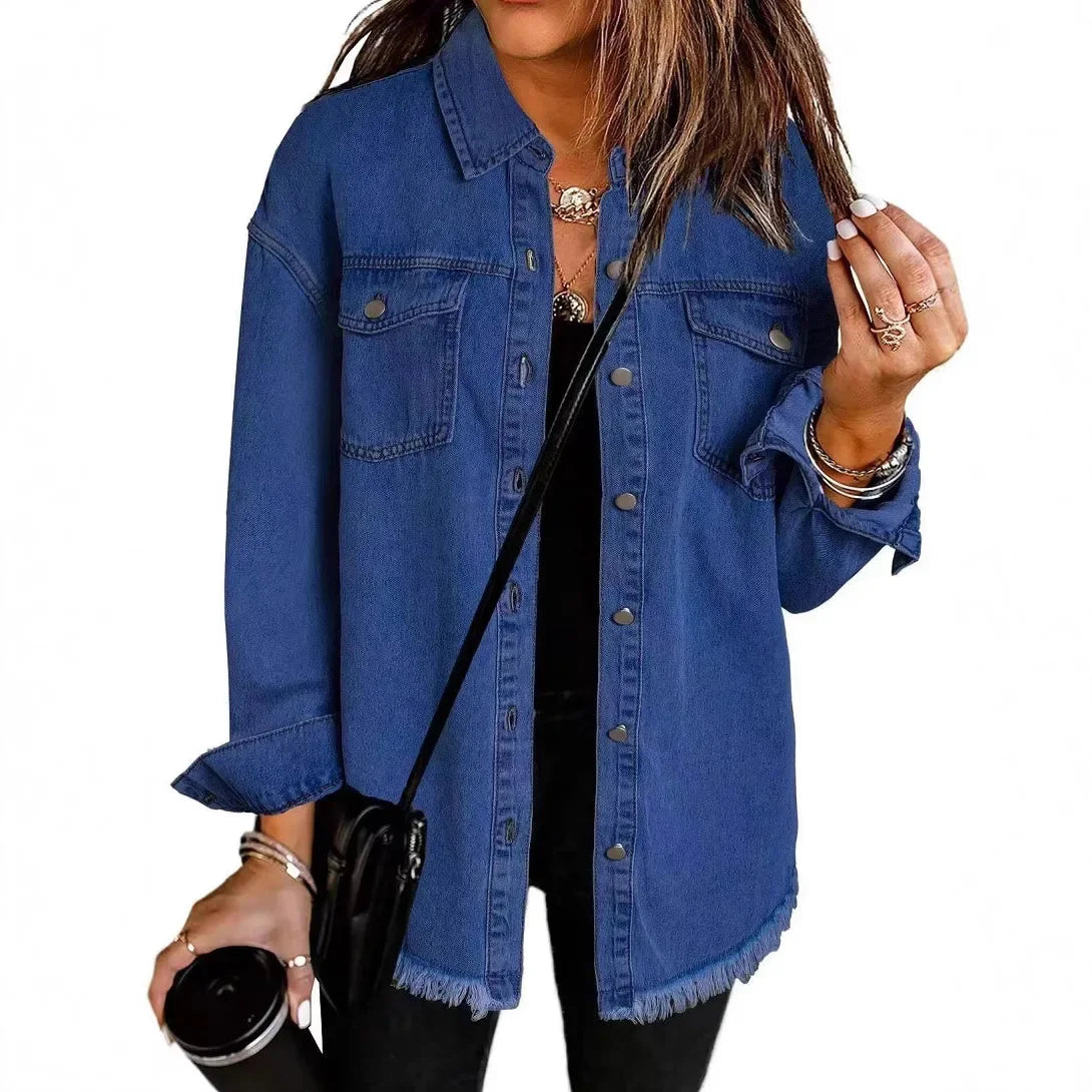 Fashionable Women's Denim Jacket