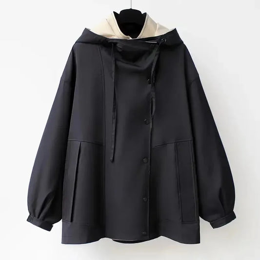 Stylischer Oversized Trenchcoat Damen - IdealeKleiden