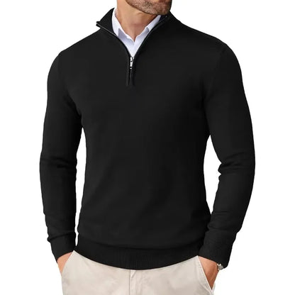 Men's Pullover Modern Front Zip