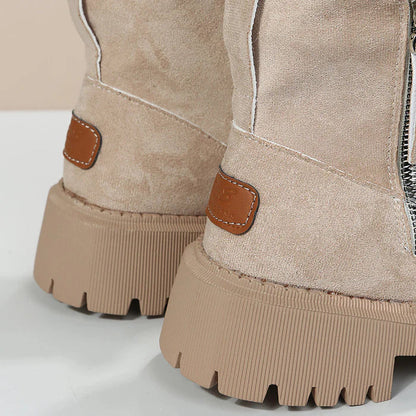 Damen Winterstiefel Warm Wasserdicht Schnee - IdealeKleiden