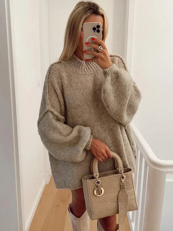 Cuddly Sweater Soft Knit Winter