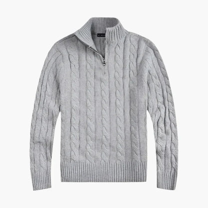 Elegant knitted sweater Cable knit Casual look