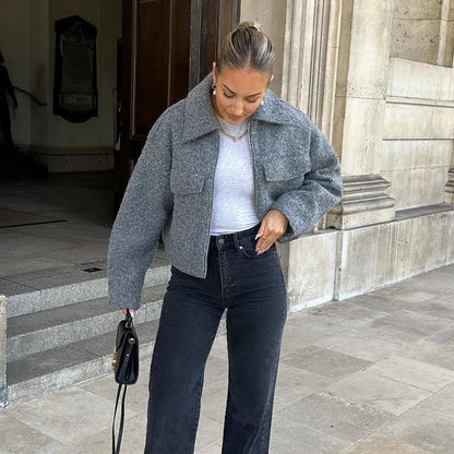 Coole Winterjacke Bleib Bei Mir - IdealeKleiden