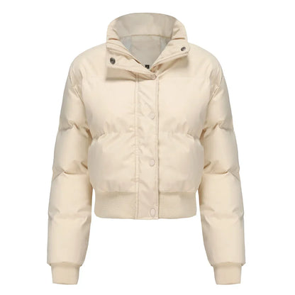 Stylish winter puffer coat