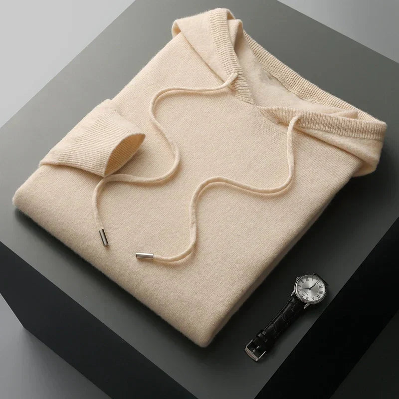 Warm Wool Hoodie Comfortable Cozy