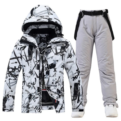 Elegant Ski Dress Women's Two-Piece