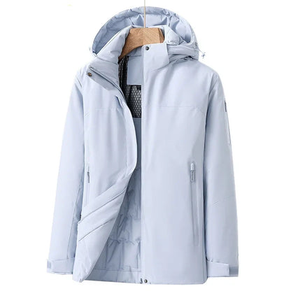 Waterproof Women's Winter Jacket Fleece Insulation