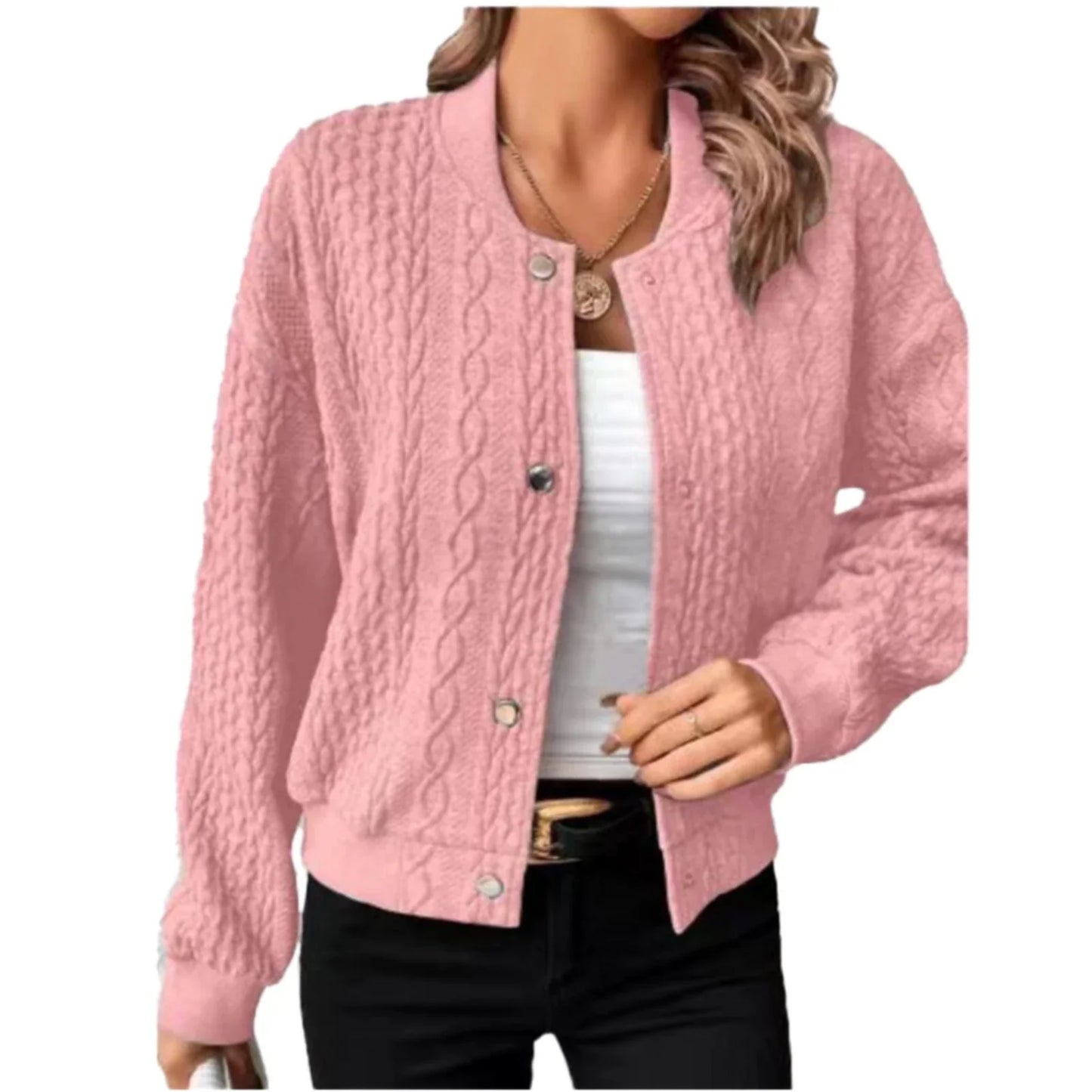Women's Bowl Women's Vest Buttons Modern