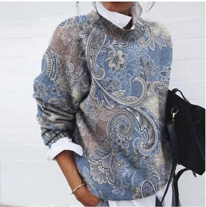 Stylish Floral Sweater for Women
