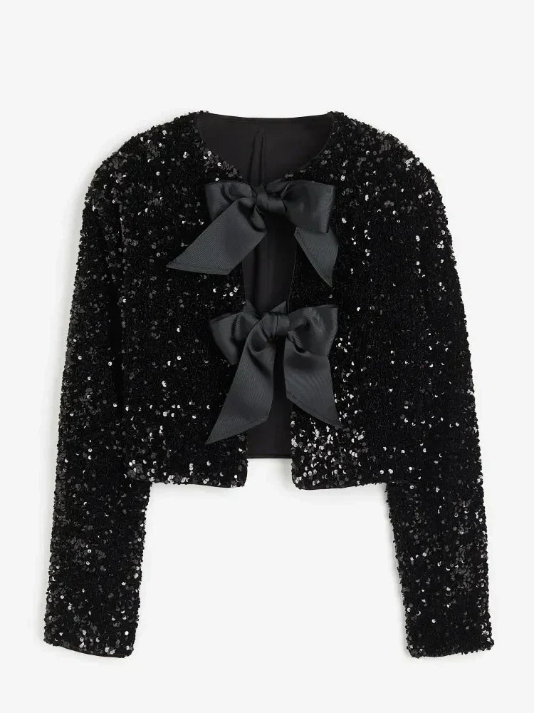 Elegant women's dress | Shiny top