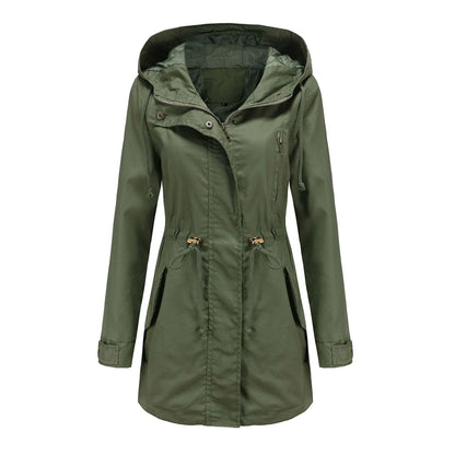 Long Rain Jacket Waterproof Women
