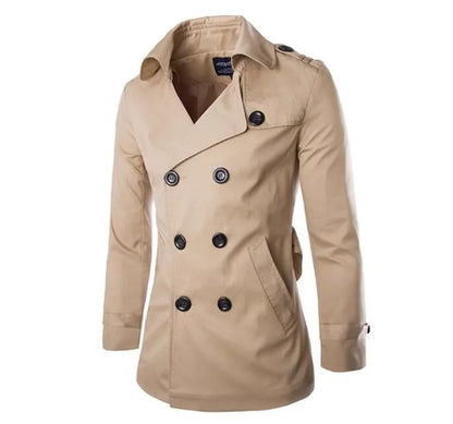 Men's Modern & Warm Trench Coat
