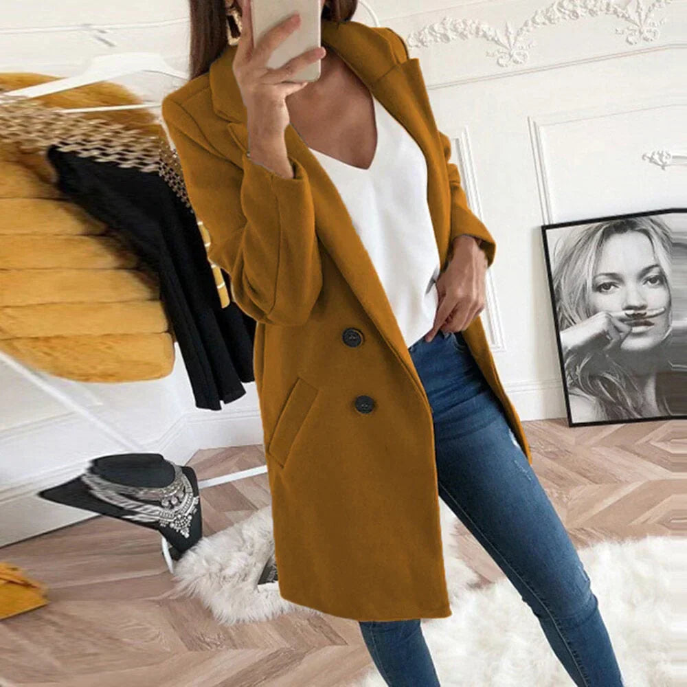 Elegant Women's Coat Modern Style