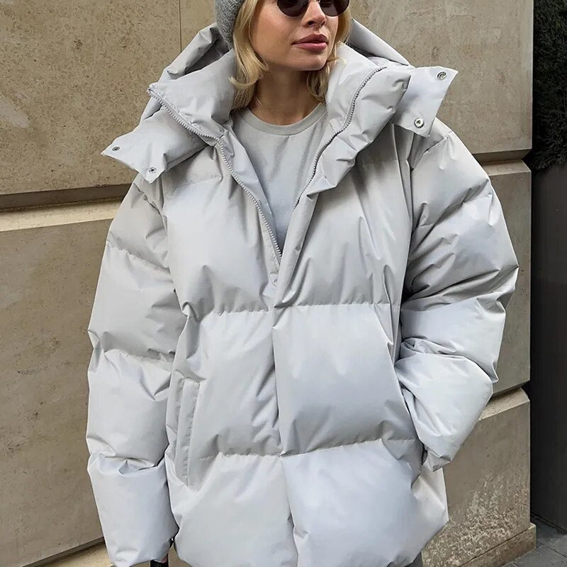 Women's Oversized Hoodie Jacket