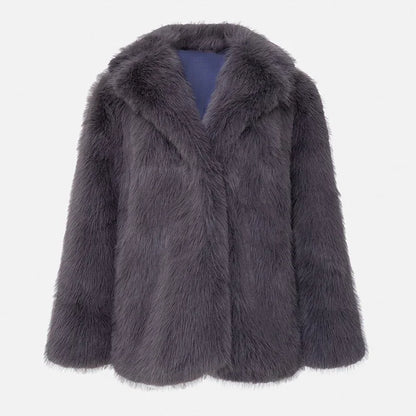 Luxury Fur Coat for Women Elegant