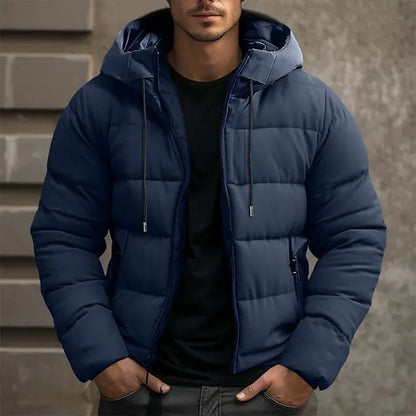 Men's Thermal Puffer Jacket Warm Insulated