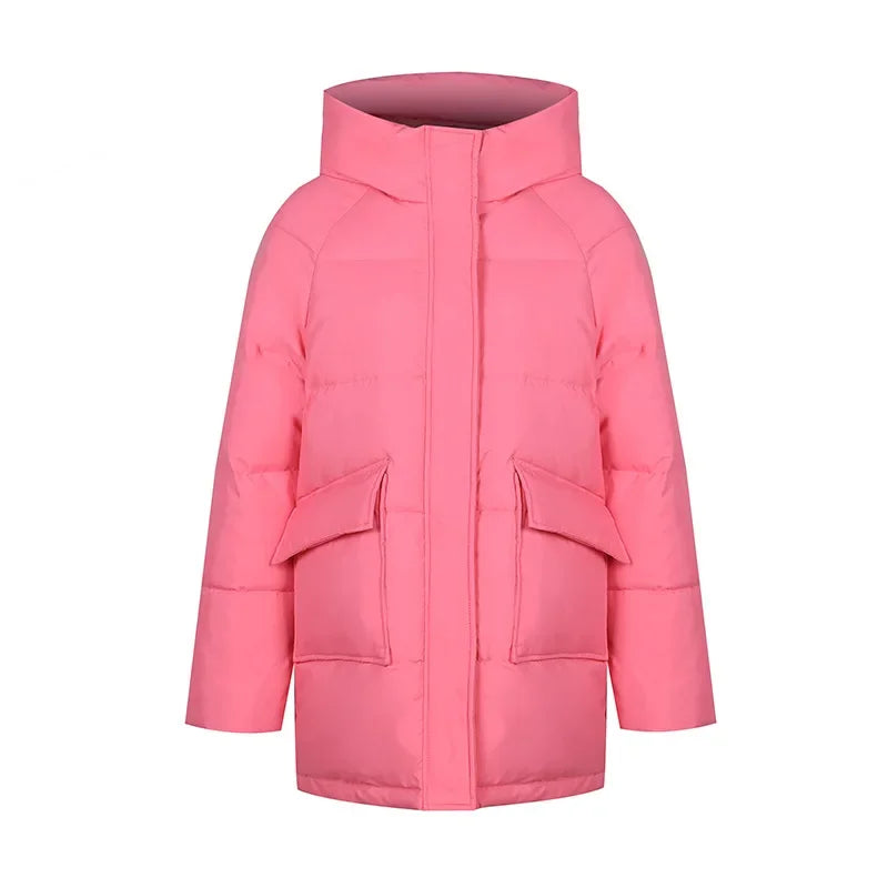 Elegant Women's Parka Jacket