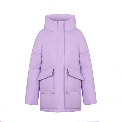 Elegant Women's Parka Jacket