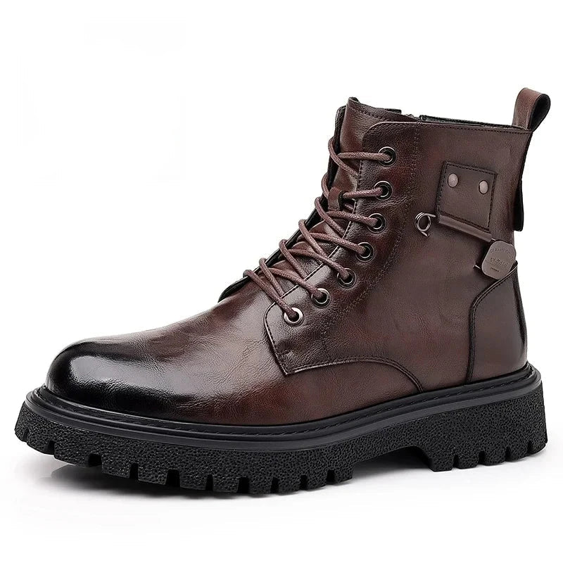 Men's Lace-up Ankle Boots
