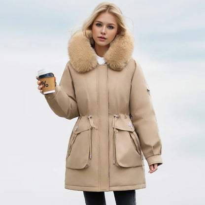 Elegant Faux Fur Jacket Modern Style