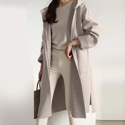 Elegant Women's Down Jacket Hood