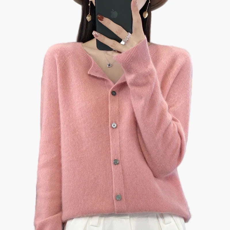 Elegant Knitted Cardigan for Women