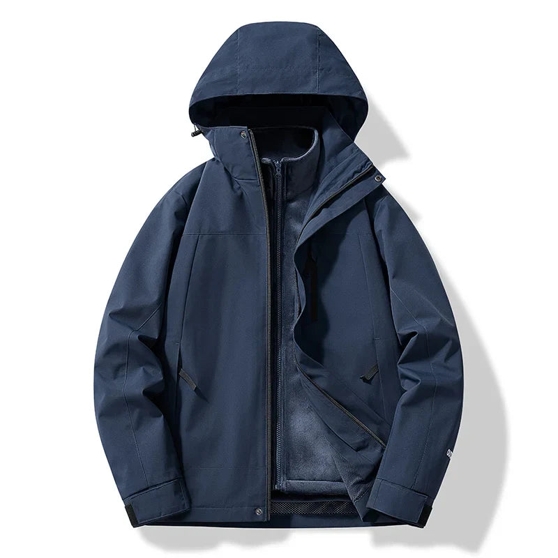 Men's Warm Hooded Outdoor Winter Jacket