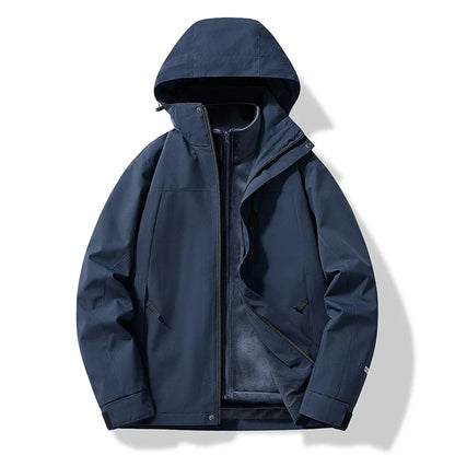 Men's Warm Hooded Outdoor Winter Jacket