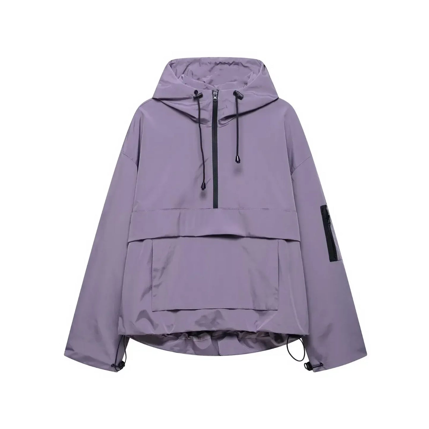 Damen Skijacke Elegante Kapuze Winterjacke