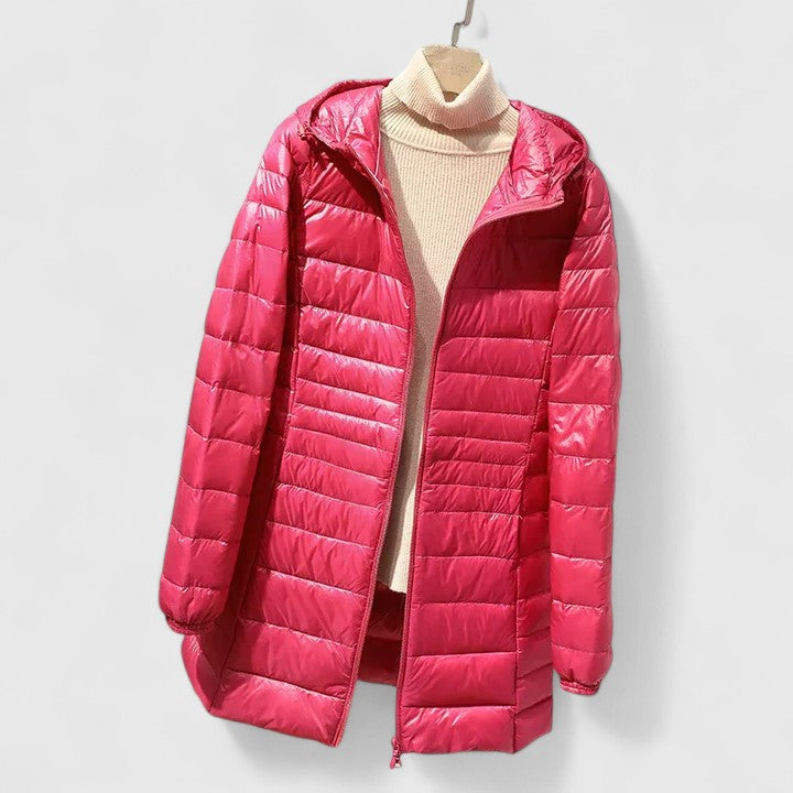Women's Quilted Coat Winter Warm Zipper