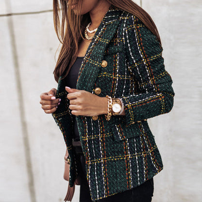 Elegant Double-Breasted Blazer