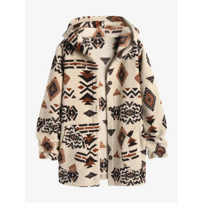 Stylish Aztec Jacket - Vintage Chic for Women and Men