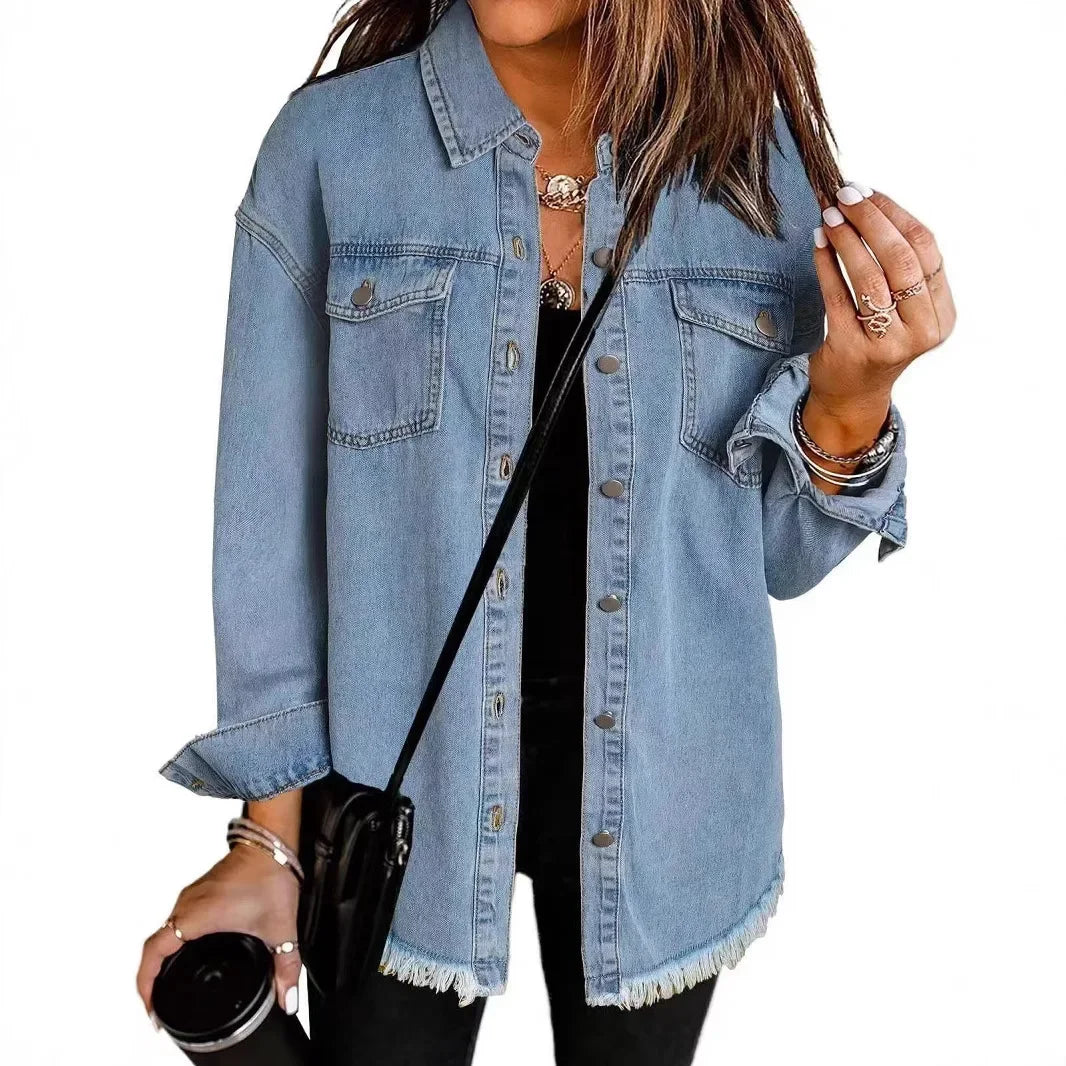 Fashionable Women's Denim Jacket