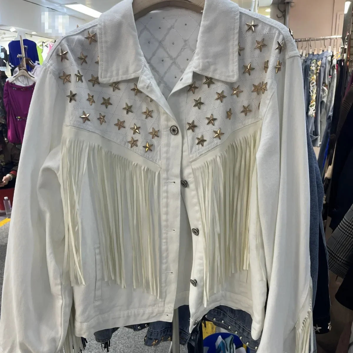 Stylish Women's Jacket Windswept Design