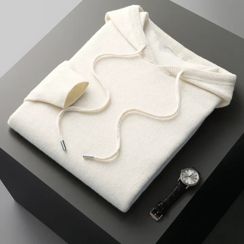 Warm Wool Hoodie Comfortable Cozy