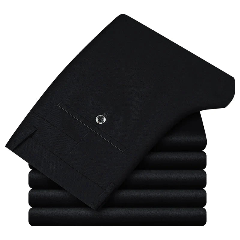 Men's Slim-Fit Dress Pants Elegant