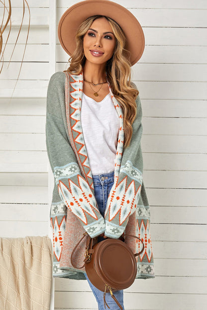 Soft Knit Midi Dress Cardigan