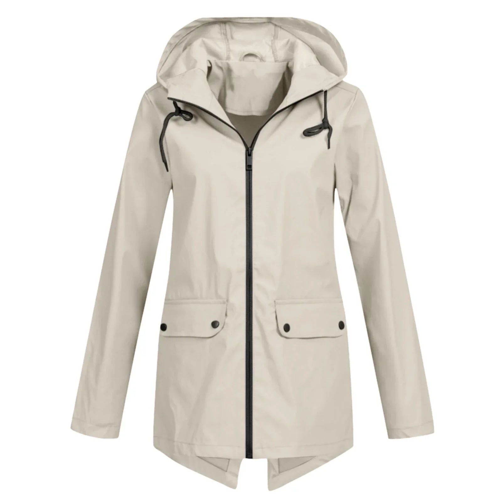 Wasserdichte Damenjacke Lässig Herbst Winter - IdealeKleiden