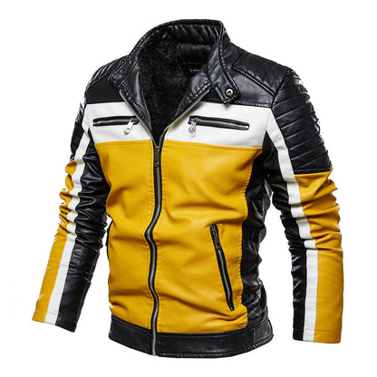 Modern Men's Leather Jacket Classic