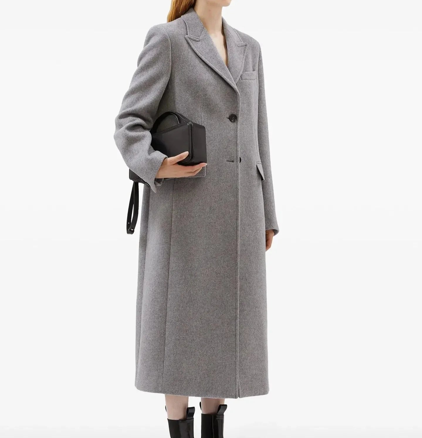 Eleganter Camel Wintermantel - IdealeKleiden