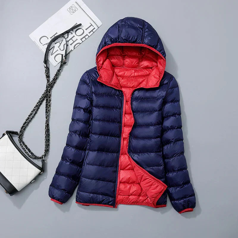 Hooded Down Jacket Warm Winter