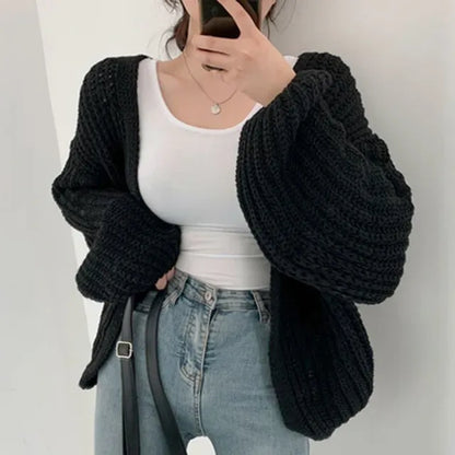 Comfortable Oversize Cardigan Generous