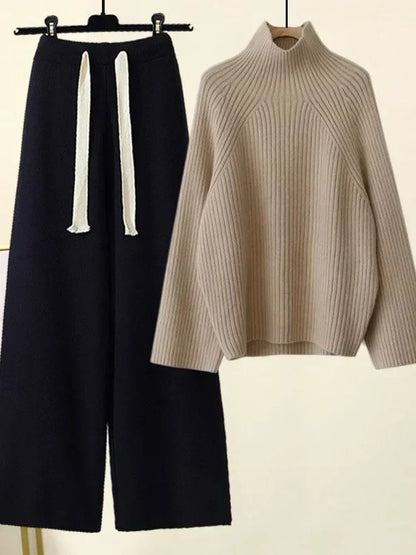 Winterstrickset - Warme Pullover und Hosen Elegant